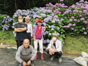 THE男塾 高齢男性の集いの場ですが、元気シニアは「九島お助け隊」として地域活動にも積極的に参加し、支え合いを育んでいます。