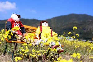 清満 かかし祭りの開催 　３０年ほど途絶えていた地域のイベント「かかし祭り」。かかしづくりから始めて、訪れるみなさんの心に残る「愛される地域づくり」へとつなげるべく復活を果たしました。